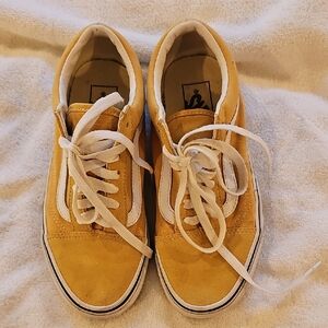 Vans 2018 Old Skool 'Ochre' Size M/4.5 W/6 Excellent Used Condition Barely Worn